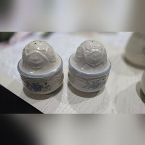 Cordella Floral Ceramic Salt and Pepper Shakers